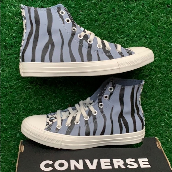 Converse CTAS HI blue slate/black/egret Men’s - Picture 13 of 16